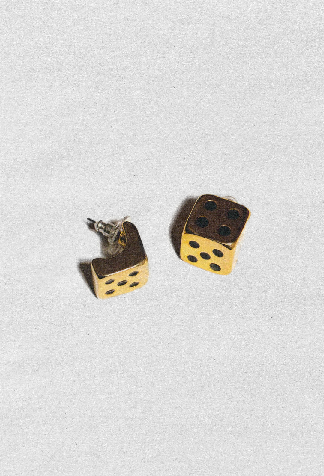 Vintage Dice Earrings